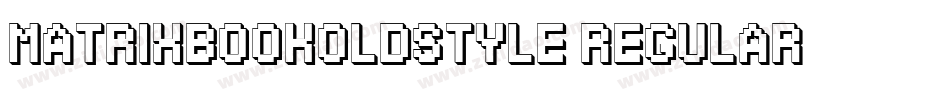 MatrixBookOldstyle Regular字体转换